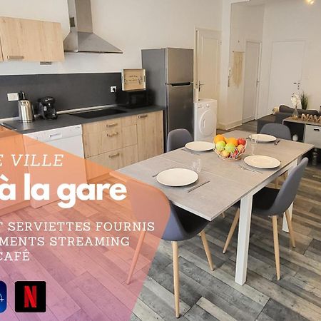 Logement Spacieux - Face A La Gare Et Centre-Ville Epinal Bagian luar foto