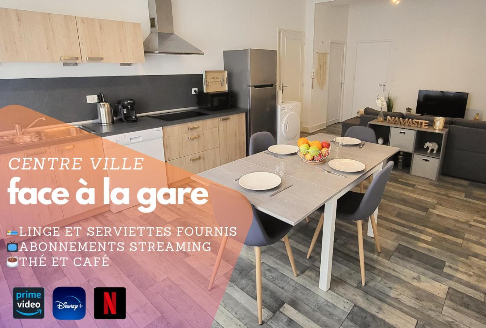 Logement Spacieux - Face A La Gare Et Centre-Ville Epinal Bagian luar foto
